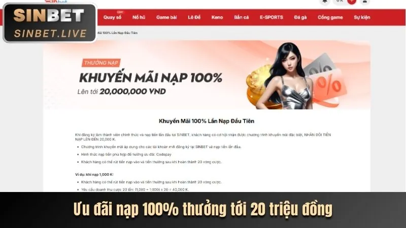 Hoàn trả không giới hạn PK14 WIN
